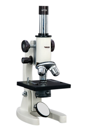 What does a microscope do?